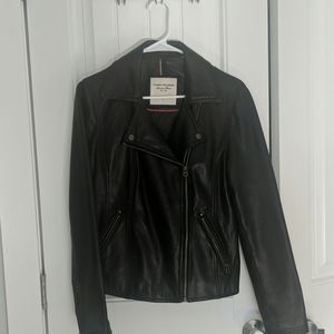 Genuine Leather Jacket Moto